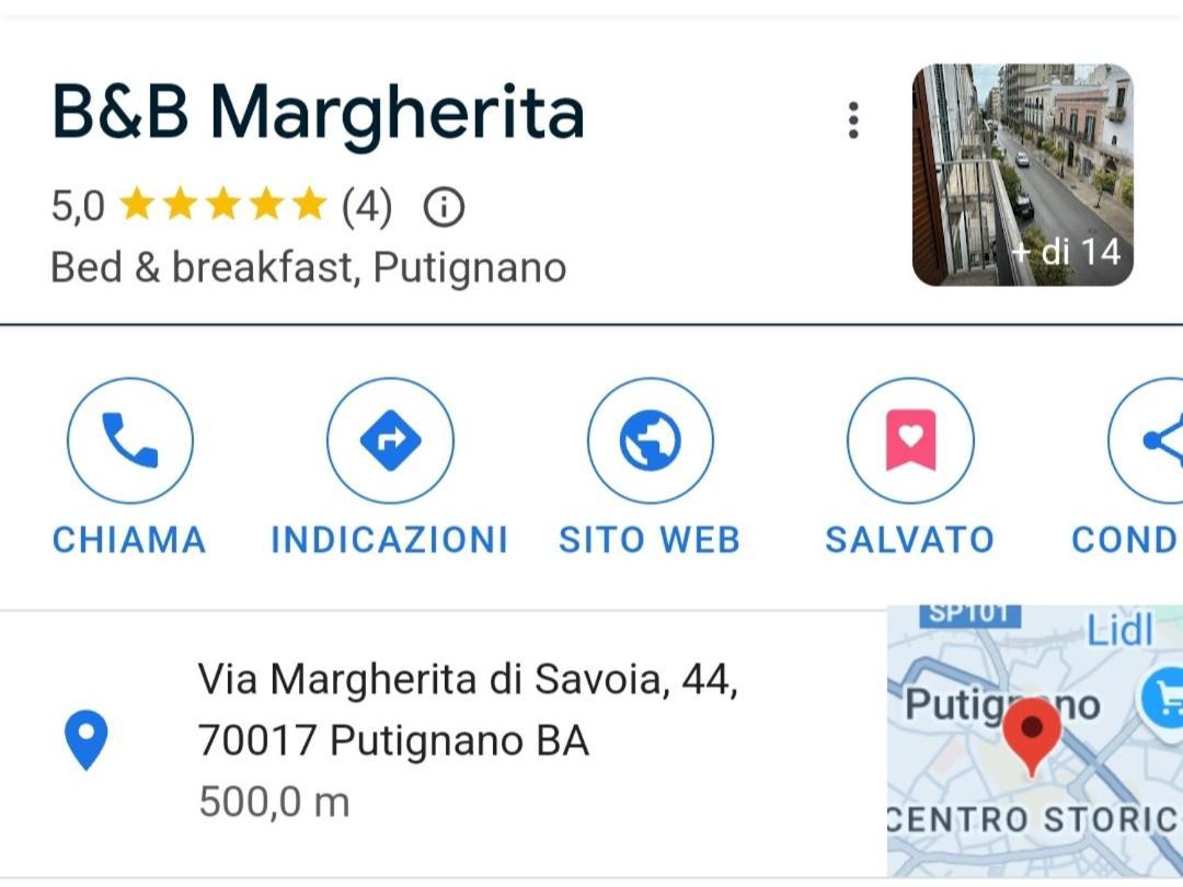 B&B Margherita 普蒂尼亚诺 外观 照片